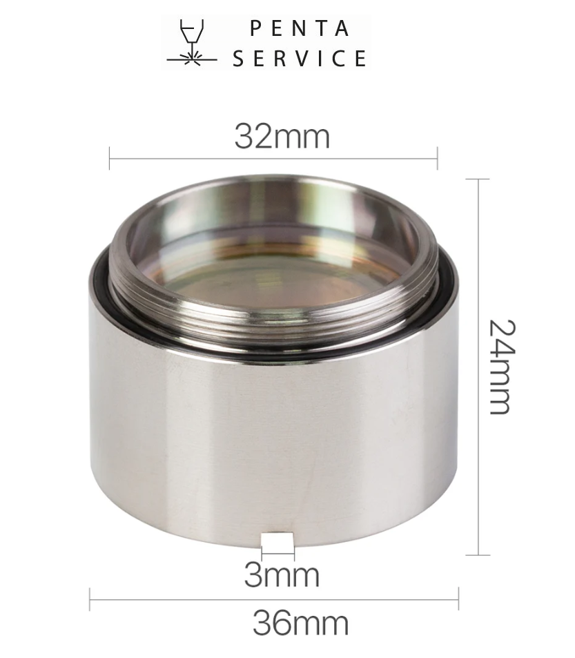 Объектив фокусатора BT240S D30 F125 мм в сборе