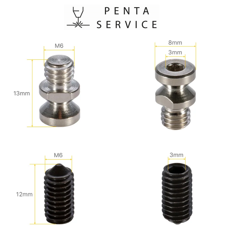 Комплект винтов для защиты от столкновений Boci BLT6